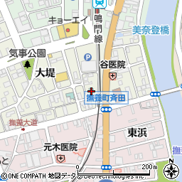 ビジネスホテル鳴門周辺の地図