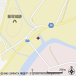 山口県下関市豊田町大字手洗448周辺の地図