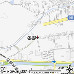 和歌山県和歌山市冬野1314-1周辺の地図