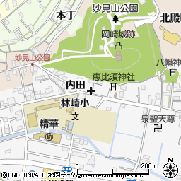 徳島県鳴門市撫養町立岩内田9周辺の地図