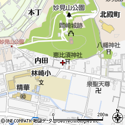 徳島県鳴門市撫養町立岩内田2周辺の地図