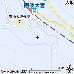 徳島県板野郡板野町大坂宮東周辺の地図