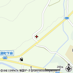 香川県三豊市高瀬町下麻1281周辺の地図