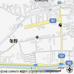 和歌山県和歌山市冬野1315-3周辺の地図