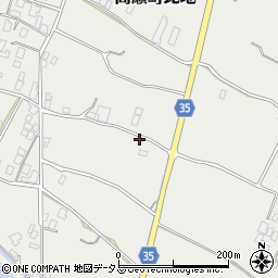 香川県三豊市高瀬町比地1034周辺の地図