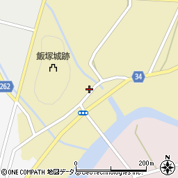 山口県下関市豊田町大字手洗452-2周辺の地図