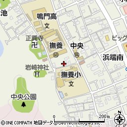 徳島県鳴門市撫養町斎田岩崎140-12周辺の地図