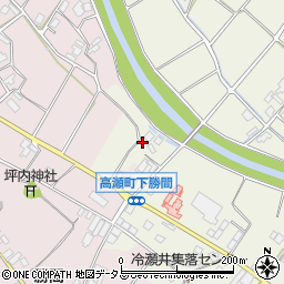香川県三豊市高瀬町上勝間1675周辺の地図