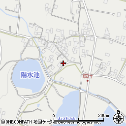 香川県三豊市高瀬町比地2370周辺の地図