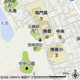 斎田公民館周辺の地図