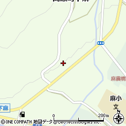 香川県三豊市高瀬町下麻1285周辺の地図