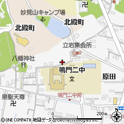 徳島県鳴門市撫養町立岩内田176周辺の地図