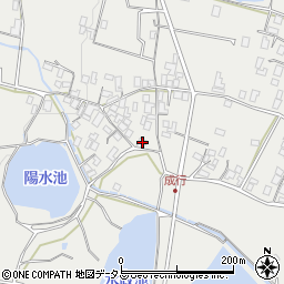 香川県三豊市高瀬町比地2416周辺の地図