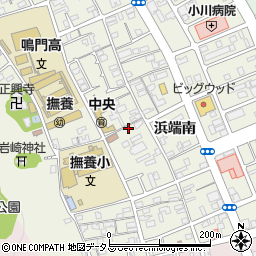 徳島県鳴門市撫養町斎田岩崎116周辺の地図
