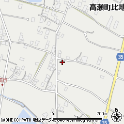 香川県三豊市高瀬町比地1024周辺の地図