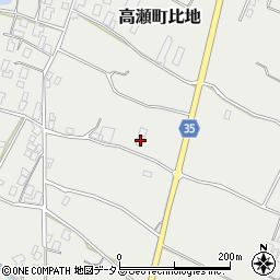 香川県三豊市高瀬町比地1179周辺の地図