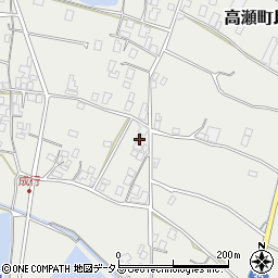 香川県三豊市高瀬町比地1017周辺の地図