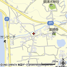 香川県三豊市仁尾町仁尾甲1184周辺の地図