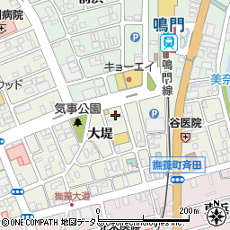 こおり書店周辺の地図