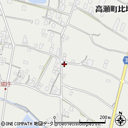 香川県三豊市高瀬町比地1023周辺の地図