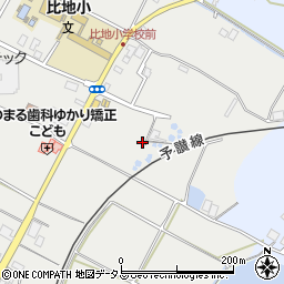 香川県三豊市高瀬町比地165周辺の地図