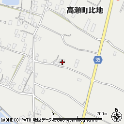 香川県三豊市高瀬町比地1183周辺の地図