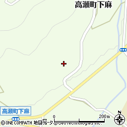 香川県三豊市高瀬町下麻1283周辺の地図