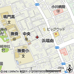 徳島県鳴門市撫養町斎田岩崎117-1周辺の地図