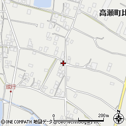 香川県三豊市高瀬町比地1022周辺の地図