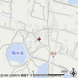 香川県三豊市高瀬町比地2413周辺の地図