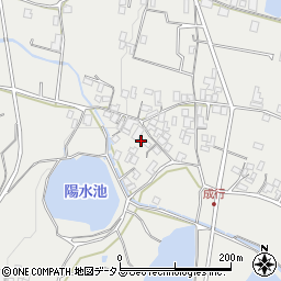 香川県三豊市高瀬町比地2386周辺の地図