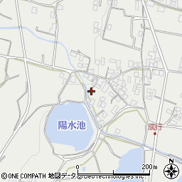 香川県三豊市高瀬町比地2388周辺の地図