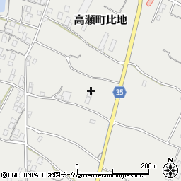 香川県三豊市高瀬町比地1178周辺の地図