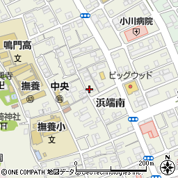 徳島県鳴門市撫養町斎田浜端南16周辺の地図