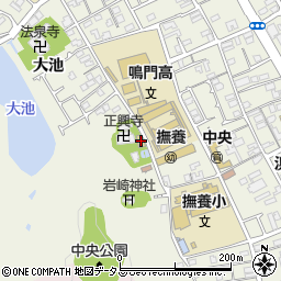 徳島県鳴門市撫養町斎田岩崎144-4周辺の地図