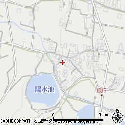香川県三豊市高瀬町比地2387周辺の地図