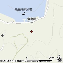 愛媛県越智郡上島町魚島篠塚周辺の地図