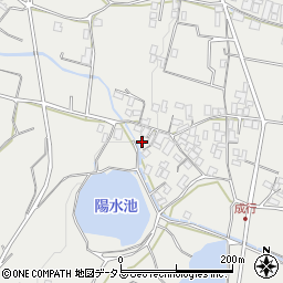 香川県三豊市高瀬町比地2400周辺の地図