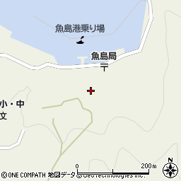愛媛県越智郡上島町魚島一番耕地周辺の地図