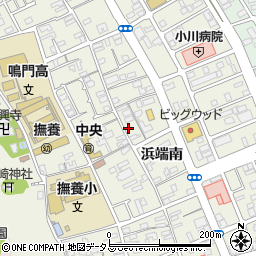 徳島県鳴門市撫養町斎田浜端南15周辺の地図