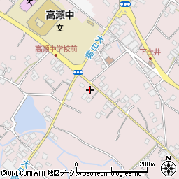 香川県三豊市高瀬町下勝間474-1周辺の地図