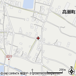 香川県三豊市高瀬町比地2188周辺の地図