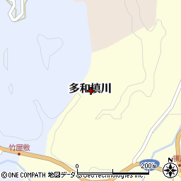香川県さぬき市多和槙川周辺の地図