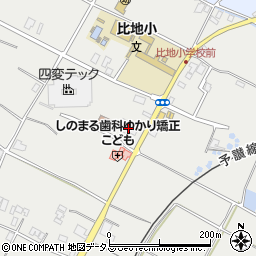 香川県三豊市高瀬町比地180周辺の地図