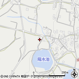 香川県三豊市高瀬町比地3393周辺の地図