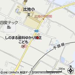 香川県三豊市高瀬町比地176周辺の地図