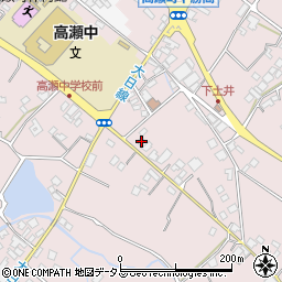 香川県三豊市高瀬町下勝間468周辺の地図