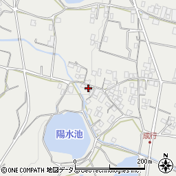 香川県三豊市高瀬町比地2401周辺の地図