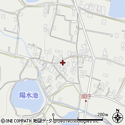 香川県三豊市高瀬町比地2410周辺の地図