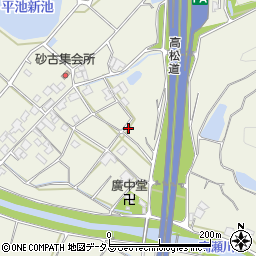 香川県三豊市高瀬町上勝間2277-3周辺の地図